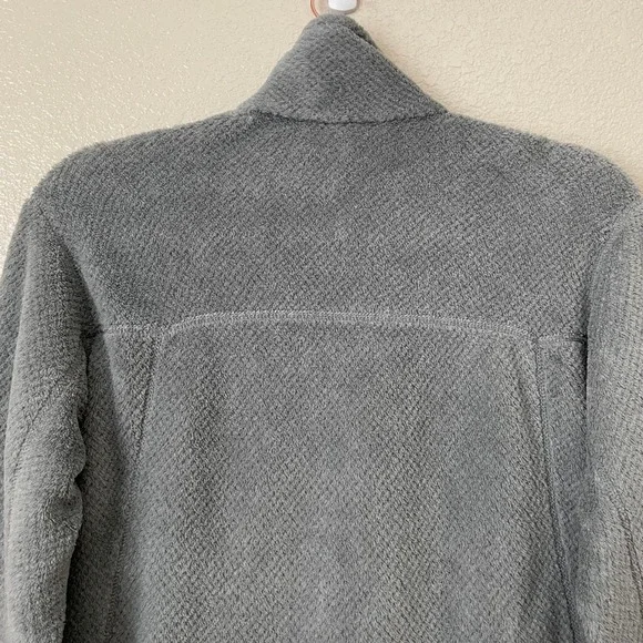 Patagonia Sweater Womens Medium Gray Retool Snap Polartec Fleece Outdoor Hiking - Picture 8 of 14